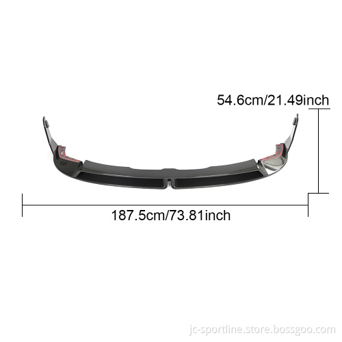 Carbon Fiber Front Bumper Lip for BMW 4 Series G80/G82 M3/M4 Coupe 2021-2022